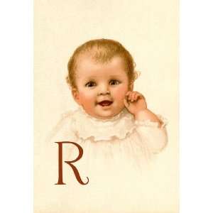Baby Face R 28x42 Giclee on Canvas