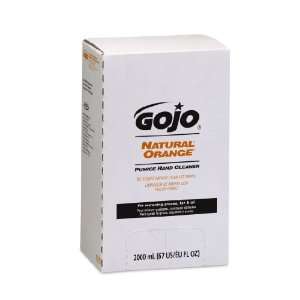 Gojo 7255 04 2000 mL Natural Orange Pumice Hand Cleaner (Case of 4 