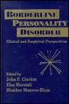 Borderline Personality Disorder, (089862262X), John F. Clarkin 