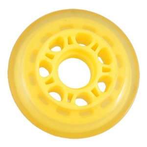  Como 72mm Dia Yellow Replacement Inline Skate Wheel Roller 