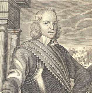 Col. John Hewson   Antique Engraving   1713  