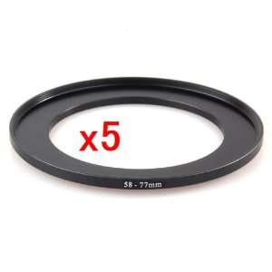   77mm Step Up Ring For Filters, Adapters, Lens, Lens hood, Lens cap