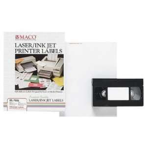  Maco Video Cassette Face/Spine Labels (ML 7950)