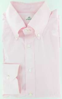 Gently Worn $425 Borrelli Pink Shirt 18/45  