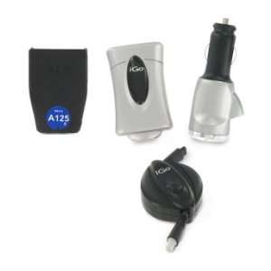  iGO Tip A125 + Travel & Car Charger for Jawbone Bluetooth 