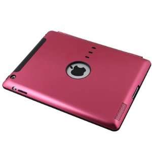   Thin Aluminum Metal Hard Case Cover with Stand (Hot Pink) Electronics