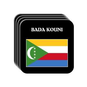  Comoros   BADA KOUNI Set of 4 Mini Mousepad Coasters 