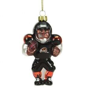 Oregon State Beavers 4 Glass African American Football Player  