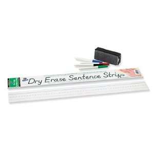  Quality value Dry Erase Sentence Strips White 3 X 24 By 