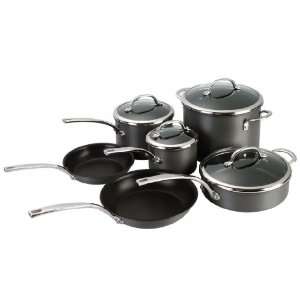  Kenmore 10 Pc. Hard Anodized Interior Cookware Set 