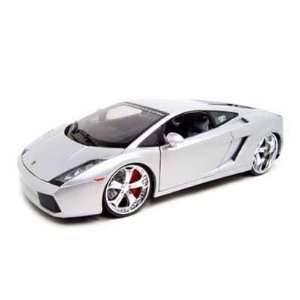  Lamborghini Gallardo 1/18 Silver Toys & Games