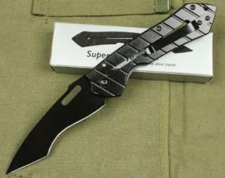 Black Fox Folding Lock Stainless Steel Saber Knife (K19)  