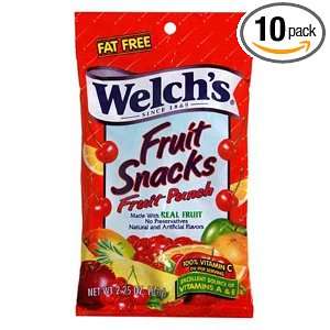 Welchs Fruit Snack, Fruit Medley, 9 Ounce (Pack of 10)  