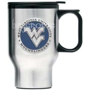   West Virginia Mountaineers Stainless Steel Travel Mug Sports