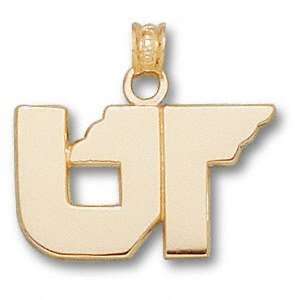  Tennessee Volunteers 14K Gold UT Pendant Sports 