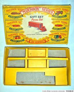 Matchbox G 4 Farm Set 1960 rare yellow 31 Station Wagon  