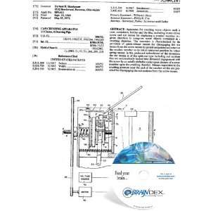  NEW Patent CD for CAN CRUSHING APPARATUS 