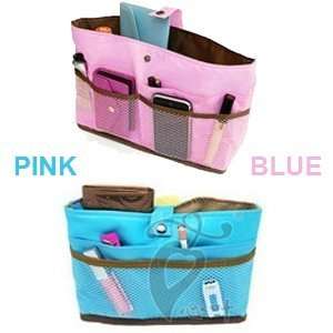  WSWS   (One Pink and One Blue) Purse Organizer Insert 