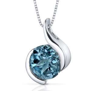  Stunning Sophistication 2.25 carats Round Shape Sterling 