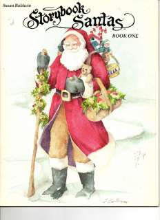 Storybook Santas Susan Baldwin * Watercolor or Acrylics Decorative 