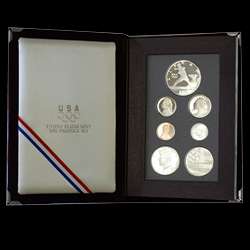 1992 US Prestige Coin Set With Olympic Proof Dollar  