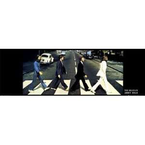 The Beatles   Abbey Road Poster Print, 11x36 Music Poster Print, 36x12 