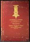 1901 General Ulysses S Grant Civil War Statue Book 1st