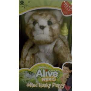  WowWee Alive Mini   Red Husky Puppy Toys & Games