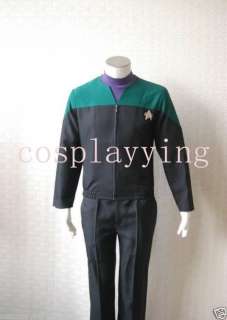 Star Trek Voyager Medical Uniform Costume Teal Custom  