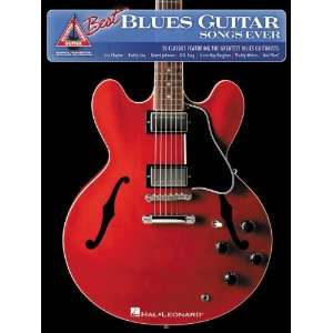 Hal Leonard The Best Blues Guitar Songs Ever Guitar Tab Songbook