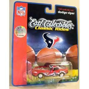  NFL Houston Texans Ertl Collectibles Die Cast Dodge Viper 