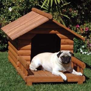  Outback Mountain View Dog House in Oak