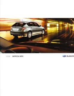 2008 08 Subaru WRX original sales brochure MINT  