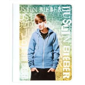 Mead Justin Bieber Composition Book, 80CT Wide Rule, Yellow Design 