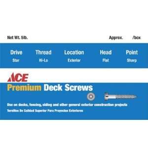  Ace Screws Q50 9x3 5 Deck Screw Size 9x3 