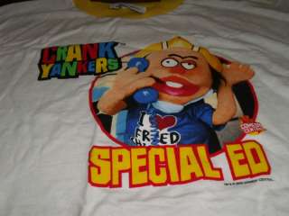2002 Comedy Central Crank Yankers SPECIAL ED Shirt Sz L  