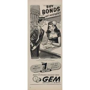   Buy War Bonds 7th Loan Cartoon   Original Print Ad