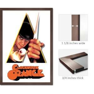  Slate Framed A Clockwork Orange Poster Movie Kubrick 