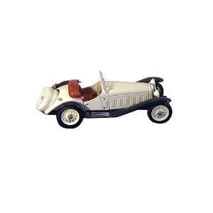   1931 Alfa Romeo 2300, Convertible Top Down   Cream Toys & Games