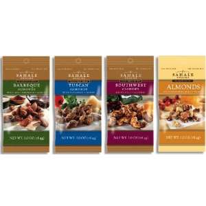 Sahale Snacks Variety Pack, 4 Flavors, 1 Ounce Pouch (Pack of 24 
