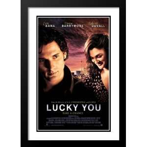  Lucky You 32x45 Framed and Double Matted Movie Poster 