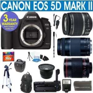  Canon EOS 5D Mark II Digital Camera + Canon 28 80mm IS Lens + Canon 