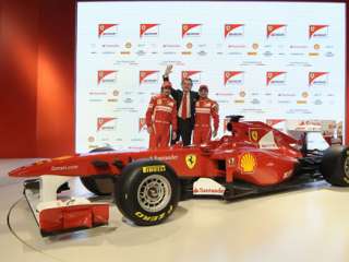 10 2011 F1 Ferrari F150 RC Body F104 Car for Alonso  