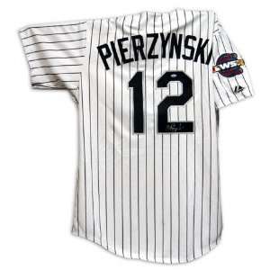  A.J. Pierzynski Chicago White Sox Autographed Jersey with 