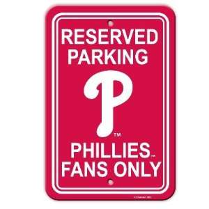  MLB Philadelphia Phillies Parking Sign 
