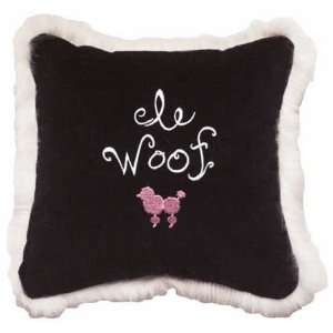  Throw Pillow   Le Woof 