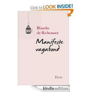 Manifeste vagabond (French Edition) Blanche de RICHEMONT  