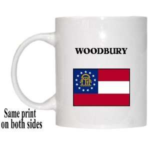  US State Flag   WOODBURY, Georgia (GA) Mug Everything 