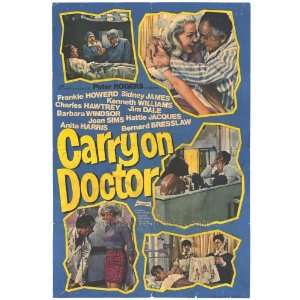  Carry On Doctor (1968) 27 x 40 Movie Poster Style A