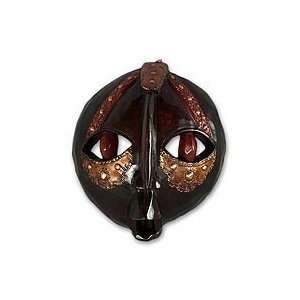    NOVICA Ghanaian wood mask, Bringing Good News